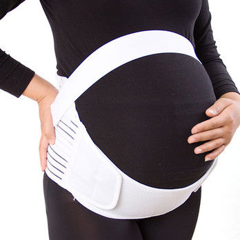 中国 伸縮性の妊娠妊婦ベルト/母性の背部サポート ベルトを換気して下さい サプライヤー