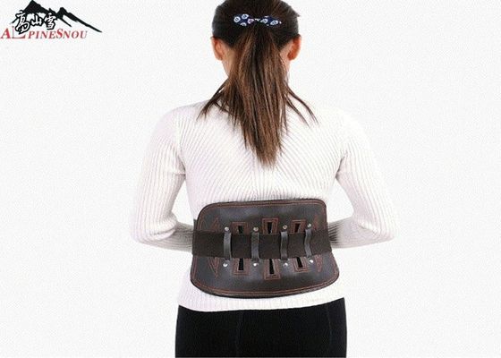 中国 革腰神経ベルトのウエスト サポート背部脊柱の痛みの軽減のためのより低い背部支柱 サプライヤー
