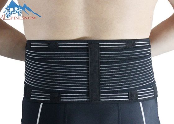 中国 痛みの軽減の人/女性のための腰痛サポート支柱の倍のヴェルクロ革紐 サプライヤー