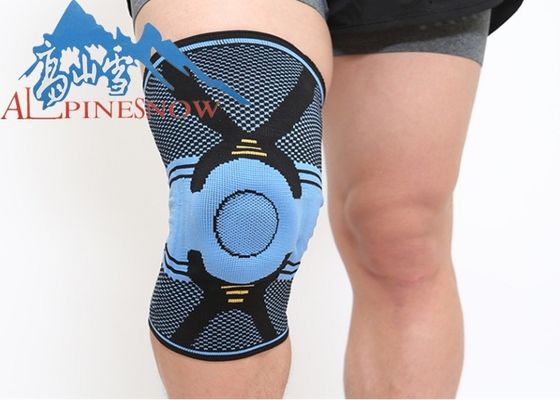 中国 ばねサポートが付いている注文の膝サポート支柱の圧縮の膝の袖のパッド サプライヤー