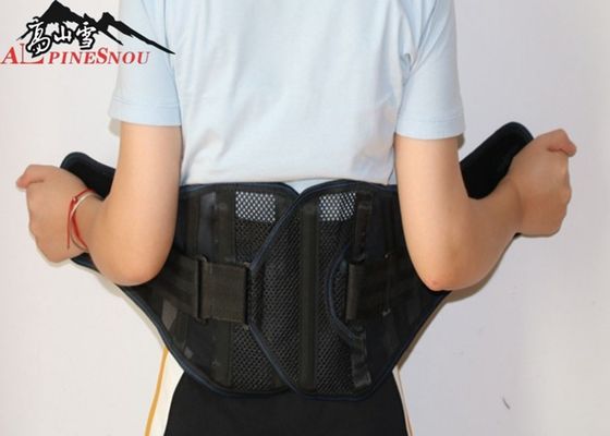 中国 Brethableの腰痛のすべり止めの設計のための快適なウエストの背部サポート ベルト サプライヤー
