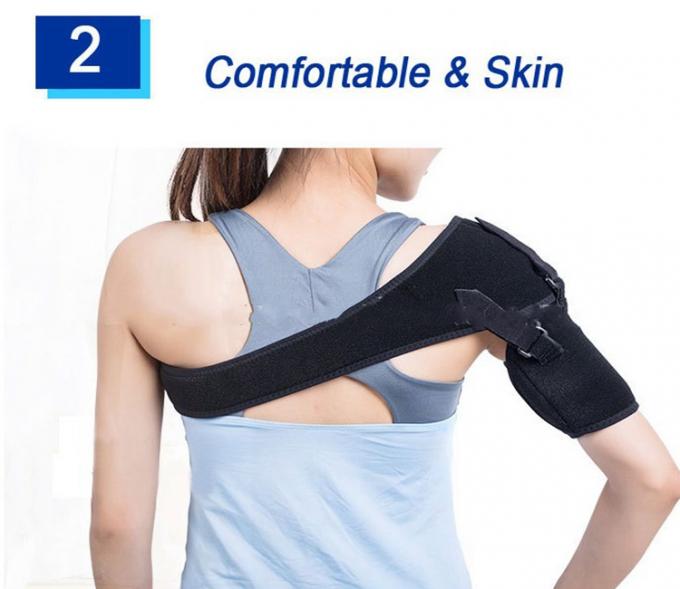 調節可能な単一の肩サポート支柱、快適な肩の姿勢の支柱