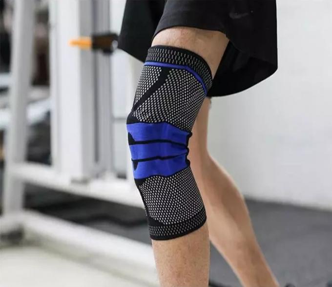 保護スポーツの膝サポート支柱のナイロン物質的な環境友好的
