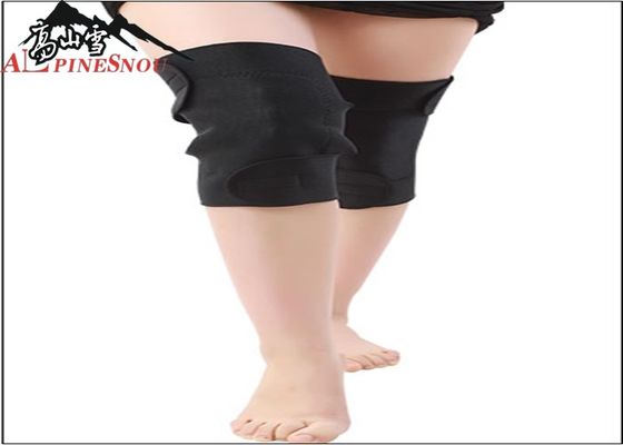 中国 電気石の膝パッド、高い伸縮性があるナイロン繊維の布の磁気膝の革紐 サプライヤー