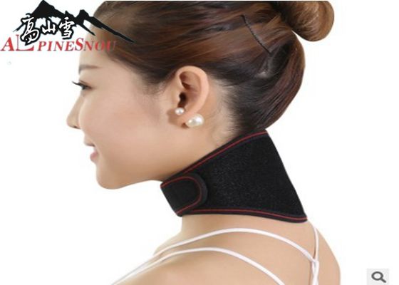 中国 黒い電気石の自己の暖房の首のパッド、電気石磁気療法の首のマッサージャー サプライヤー