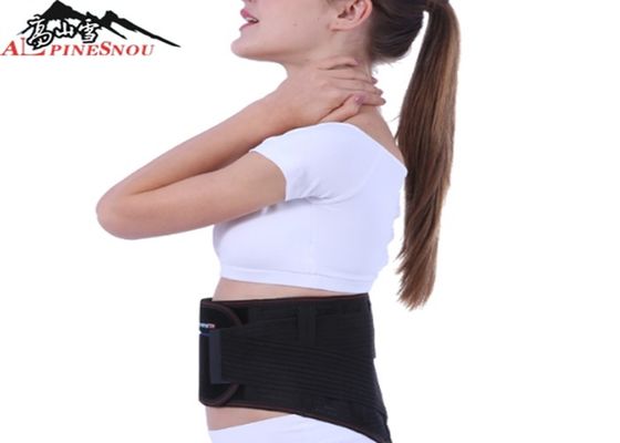 中国 女性および人のための黒帯の背部サポート腰神経背部サポート サプライヤー
